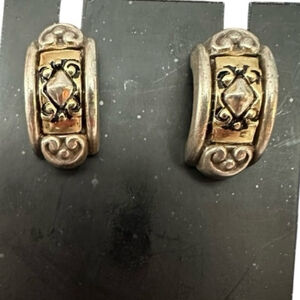 Brighton Intrique Two-Tone Earrings 1780